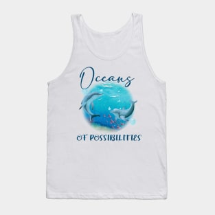 summer reading 2022 oceans sublimation Tank Top